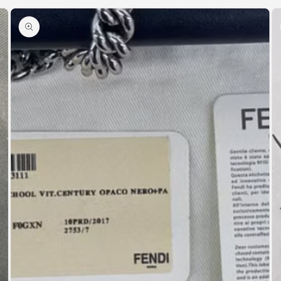 Fendi Black Leather Backpack - Authentic - Picture 5 of 8